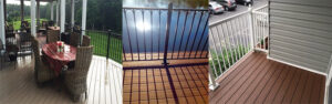 Trek decking replacement by Reston Painting & Contracting